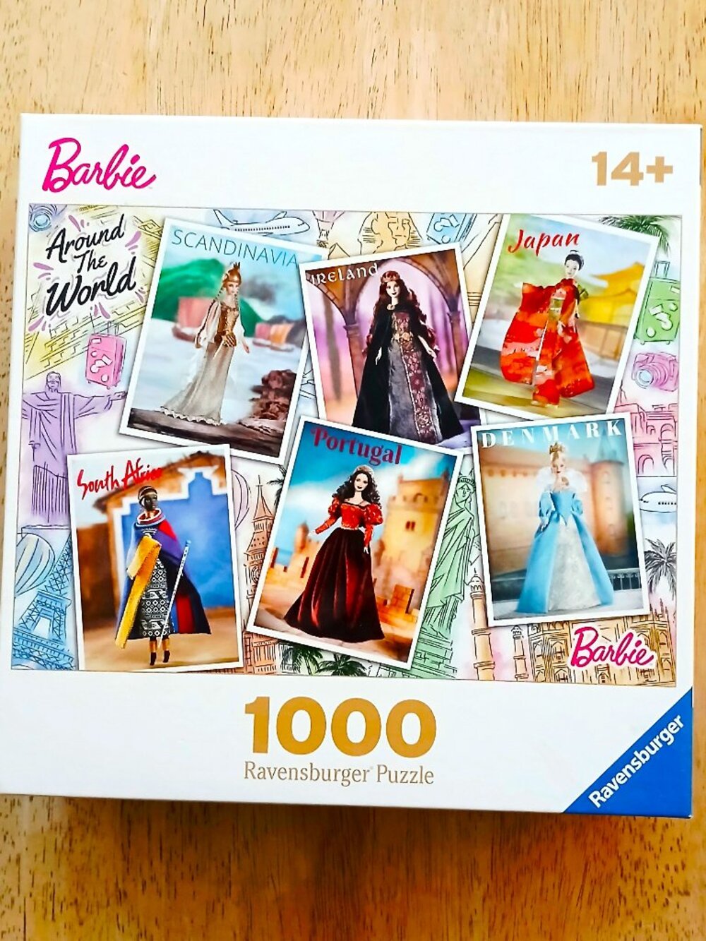 Ravensburger "Barbie Around the World" Jigsaw Puzzle, 1000 Pieces